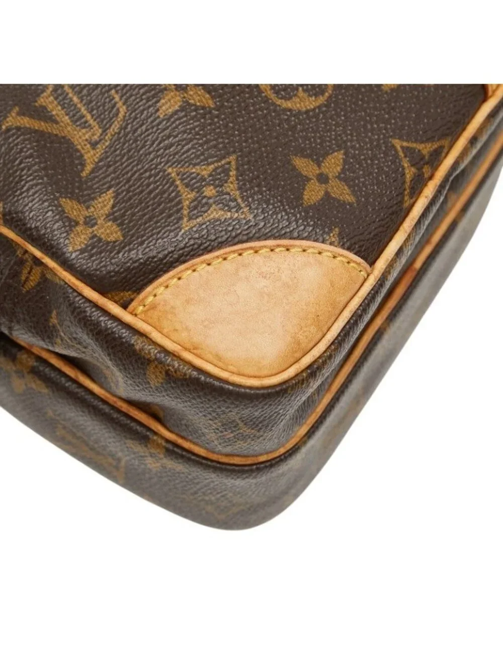 ★SOLD★ Louis Vuitton Monogram Amazon Crossbody Shoulder Bag Brown Leather - Picture 5 of 10